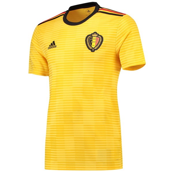 Tailandia Camiseta Bélgica 2ª 2018 Amarillo